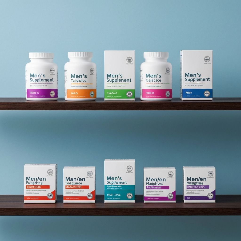 Men's Supplements Catalog